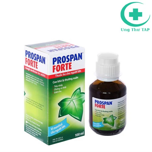 Prospan Forte - Thuốc điều trị viêm đường hô hấp hiệu quả