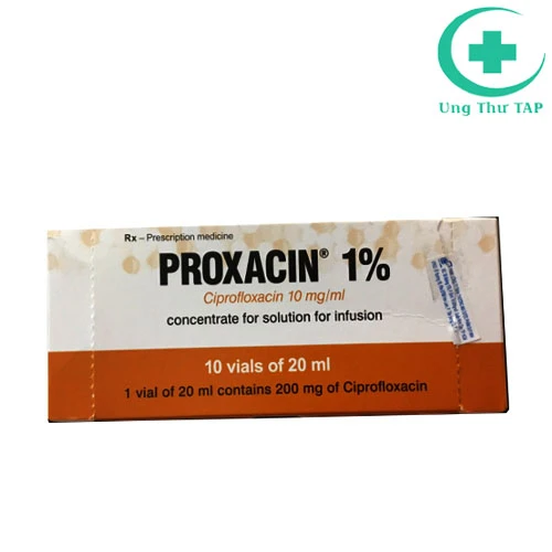 Proxacin 1% - Thuốc điều trị viêm phế quản, viêm màng phổi