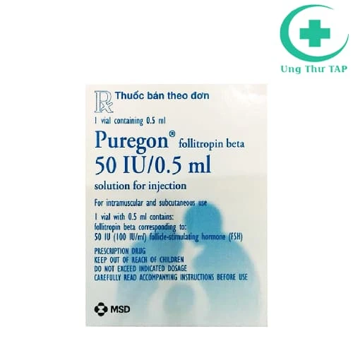Puregon 50IU/0,5ml MSD - Thuốc  điều trị vô sinh ở nữ hiệu qủa