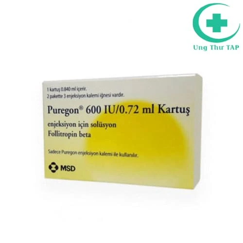 Puregon 600IU/0.72ml MSD - Điều trị kích thích rụng trứng