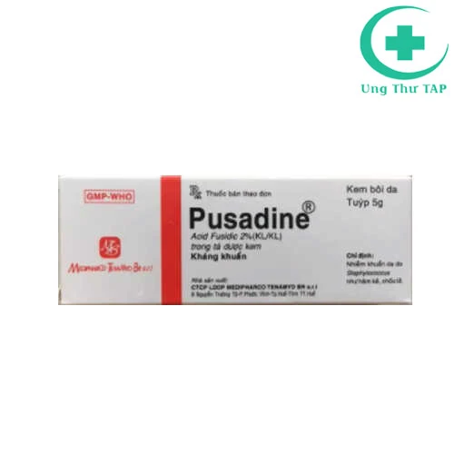 Pusadine - Thuốc điều trị nhiễm khuẩn ngoài da hiệu quả