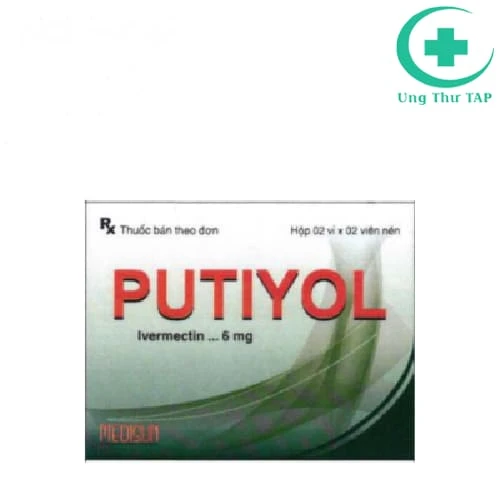 Putiyol 6 Medisun - Thuốc điều trị bệnh giun chỉ Onchocerca