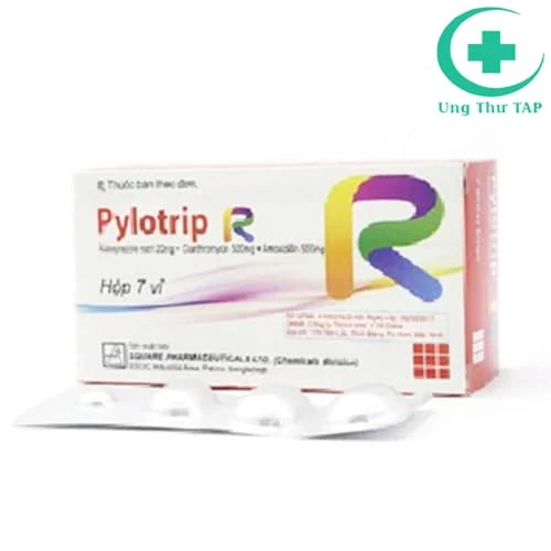 Pylotrip R Square - Thuốc điều trị viêm loét đường tiêu hóa