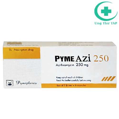 Pyme Azi 250 - Thuốc điều trị nhiễm khuẩn của Pymepharco