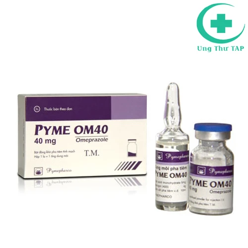 Pyme OM40 Pymepharco (tiêm) - Thuốc điều trị loét dạ dày - tá tràng