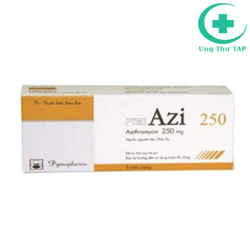 PymeAzi 250 - Thuốc điều trị khuẩn đường hô hấp trên
