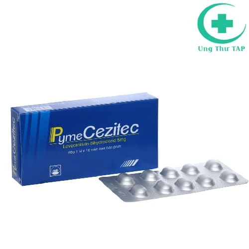PymeCezitec 5mg Pymepharco - Thuốc điều trị viêm mũi dị ứng