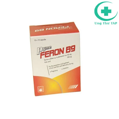 Pymeferon B9 - Điều trị và dự phòng thiếu máu do thiếu sắt