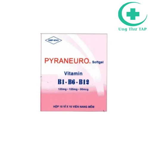 Pyraneuro - Dùng cho trường hợp thiếu Vitamin nhóm B