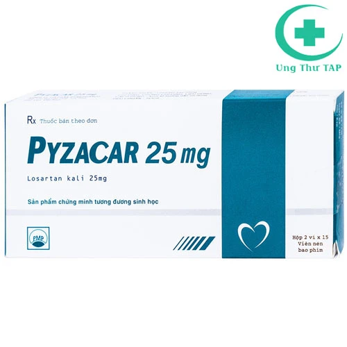 Pyzacar 25mg - Thuốc điều trị tăng huyết áp hiệu quả 