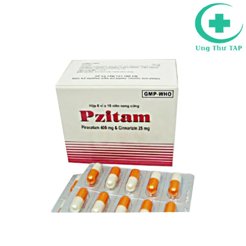 Pzitam - Điều trị tăng huyết áp động mạch, xơ vữa động mạch