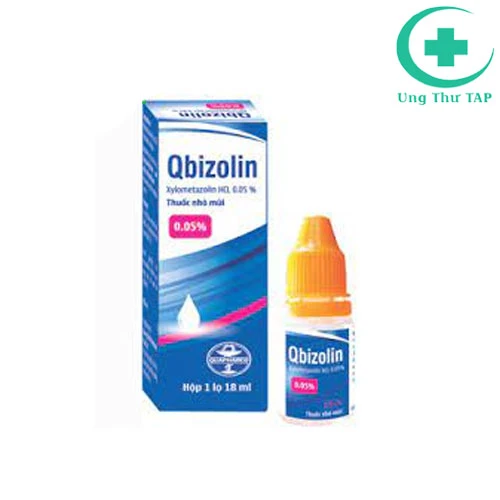 Qbizolin 0,05% - Điều trị viêm xoang, viêm mũi, viêm mũi dị ứng
