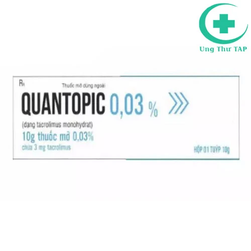 Quantopic 0,03% - Thuốc điều trị viêm da thể tạng hiệu quả