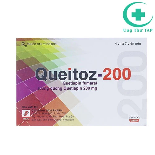 Queitoz-200 - Điều trị tâm thần phân liệt hiệu quả
