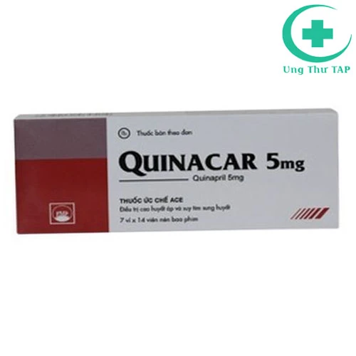 Quinacar 5 - Thuốc điều trị tăng huyết áp vô căn hiệu quả