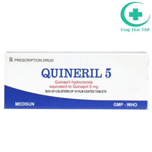 Quineril 5 - Thuốc điều trị tăng huyết áp vô căn hiệu quả