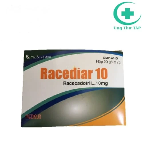 Racediar 10 Medisun - Thuốc điều trị tiêu chảy cấp ở trẻ em