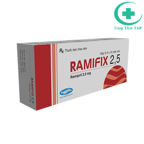 Ramifix 2,5 - Thuốc điều trị tăng huyết áp hiệu quả