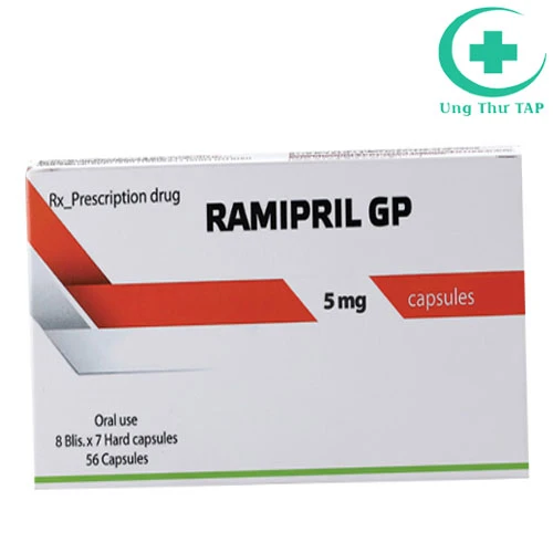 Ramipril GP  5mg - Thuốc điều trị tăng huyết áp hiệu quả
