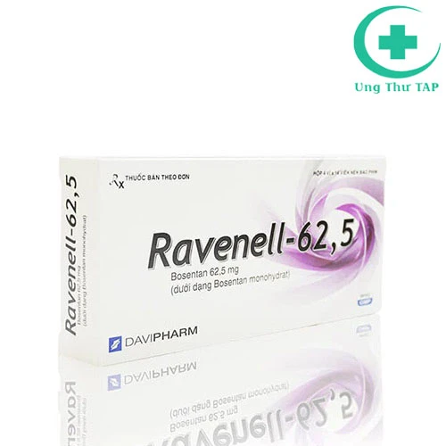 Ravenell-62,5 - Thuốc điều trị tăng áp lực động mạch phổi