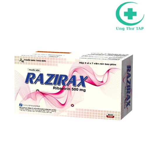 Razirax - Thuốc điều trị viêm gan siêu vi A, B, C hiệu quả