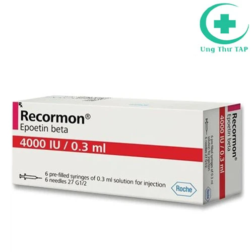Recormon 4000IU - Dung dịch tiêm điều trị thiếu máu của Đức
