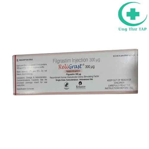 Religrast - Thuốc điều trị chứng giảm bạch cầu 
