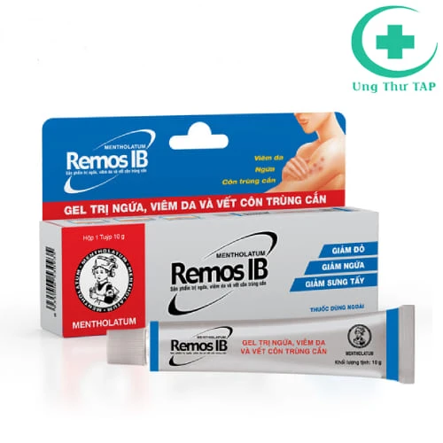 Remos IB gel Rohto Mentholatum - Kem bôi trị bệnh viêm da