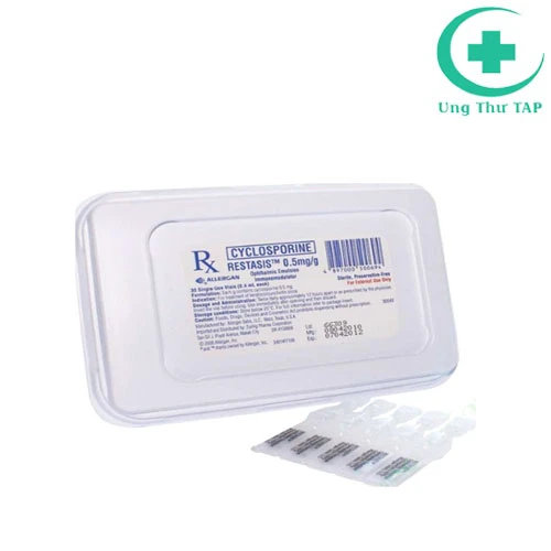 Restasis - Thuốc làm tăng sản sinh nước mắt ở bệnh nhân khô mắt