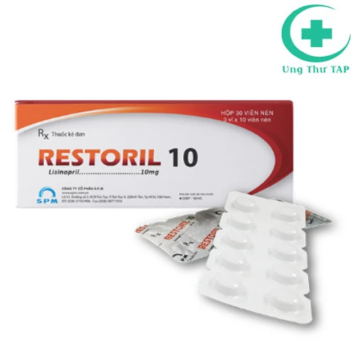 Restoril 10 - Thuốc điều trị tăng huyết áp, nhồi máu cơ tim