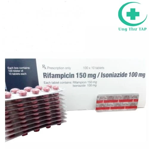 Rifampicin 150/ Isoniazide 100 Artesan - Điều trị lao phổi