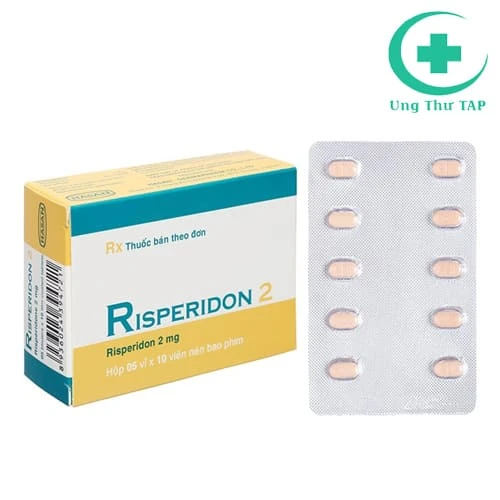 Risperidon 2 - Thuốc điều trị tâm thần phân liệt của Hasan