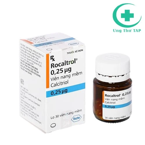 Rocaltrol 0.25mcg Caps B/30 - Thuốc trị loãng xương của Roche