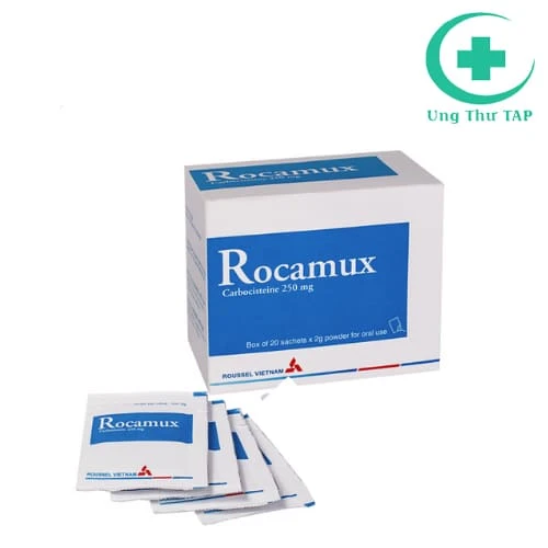 Rocamux (bột uống) - Thuốc điều trị viêm phế quản hiệu quả