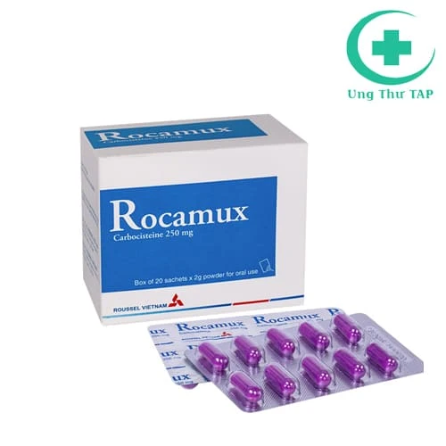 Rocamux (viên nang) - Thuốc điều trị bệnh đường hô hấp của Roussel