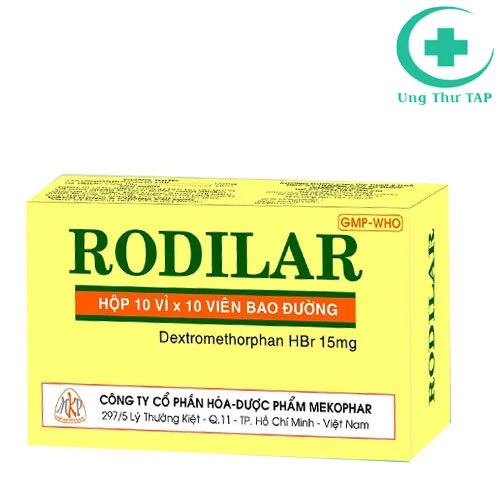 Rodilar - Thuốc điều trị ho không đờm, mạn tính hiệu quả
