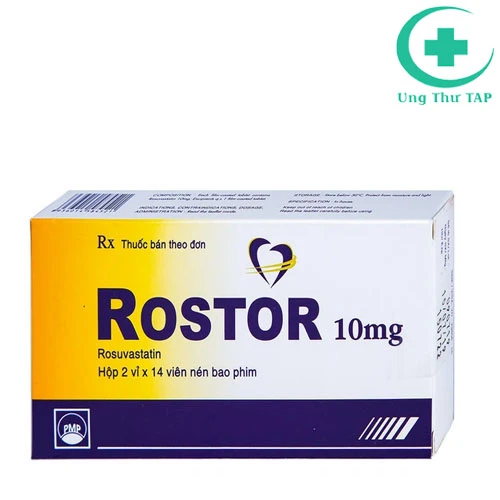 Rostor 10 - Thuốc điều trị tăng cholesterol máu nguyên phát