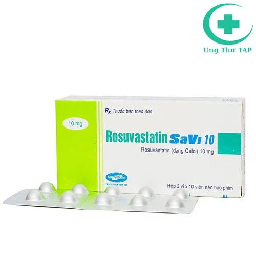 Rosuvastatin SaVi 10 - Thuốc điều trị tăng cholesterol hiệu quả