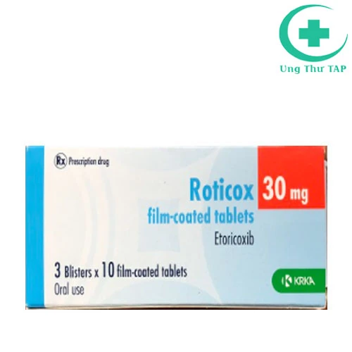 Roticox 30mg film-coated tablets - Điều trị viêm xương khớp