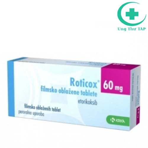 Roticox 60mg film-coated tablets - Điều trị viêm khớp dạng thấp