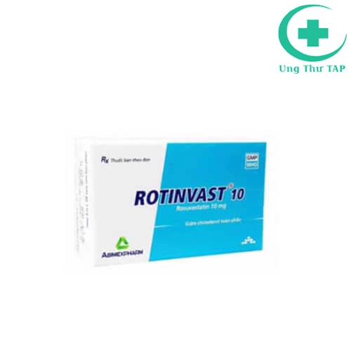 Rotinvast 10 - Điều trị tăng cholesterol máu nguyên phát