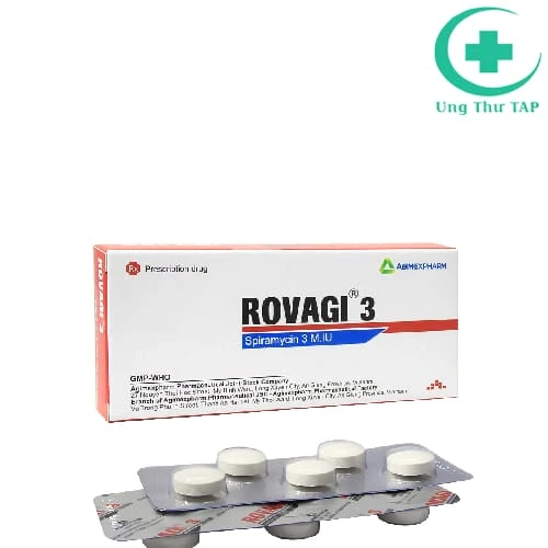 Rovagi 3 Agimexpharm - Thuốc điều trị nhiễm khuẩn chất lượng