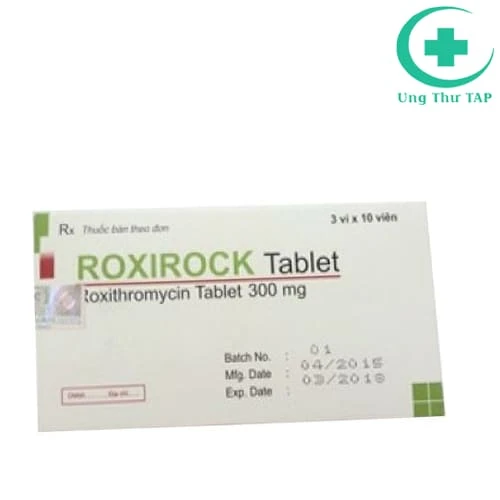 Roxirock Tablet 300mg Globe Pharma - Thuốc điều trị nhiễm trùng