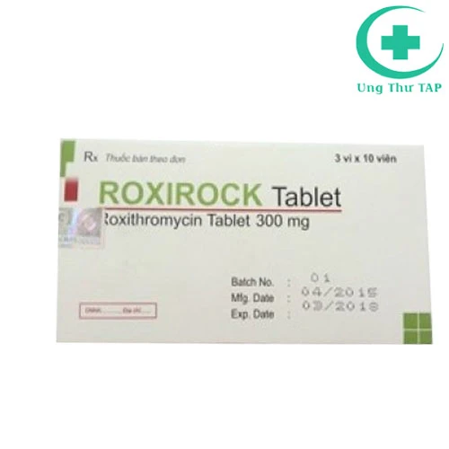 Roxithromycin 300 Mg - Thuốc điều trị nhiễm khuẩn hiệu quả