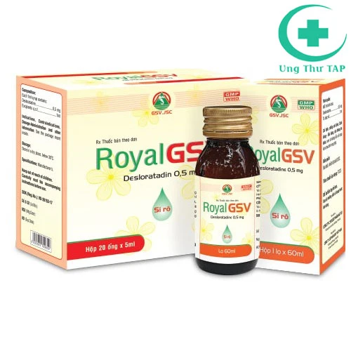 Royalgsv - Thuốc điều trị viêm mũi dị ứng theo mùa
