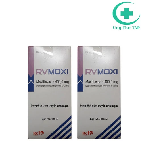 Rvmoxi 400mg/100ml - Thuốc điều trị nhiễm khuẩn hiệu quả