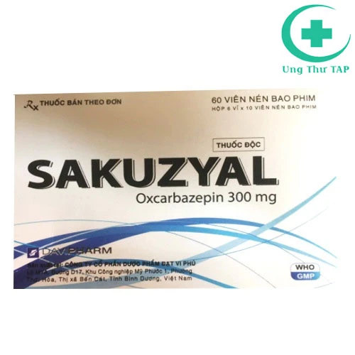Sakuzyal 300 mg - Thuốc điều trị động kinh cục bộ hiệu quả