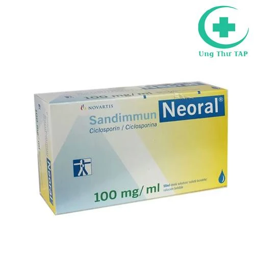 Sandimmun Neoral 100mg - Thuốc dự phòng thải ghép tạng hiệu quả