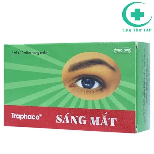 Sáng mắt Traphaco (Viên nang mềm) - Giúp cải thiện thị lực