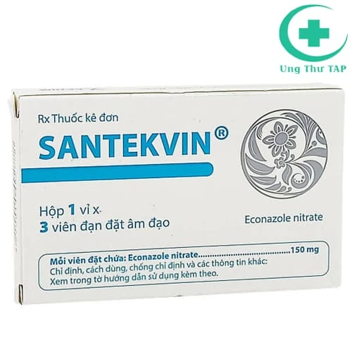 Santekvin - Viên đặt điều trị viêm âm đạo của Joint Stock Company